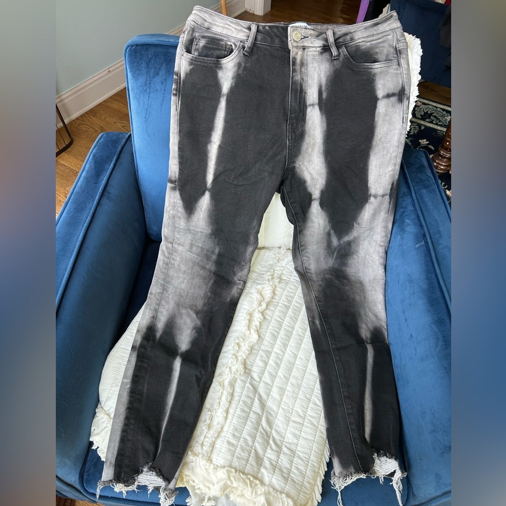 VERVET BY FLYING MONKEY Gray and black Skinny Jeans size 31